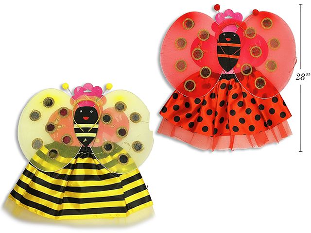 COSTRUME ENFANT ABEILLE ET COCINNELLE 3 MCX