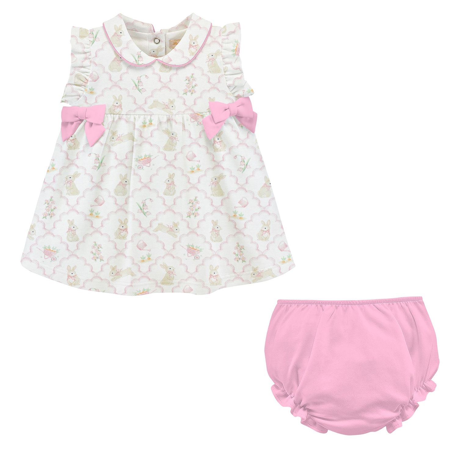 Mosiac of Tails Dress w/ Bloomers