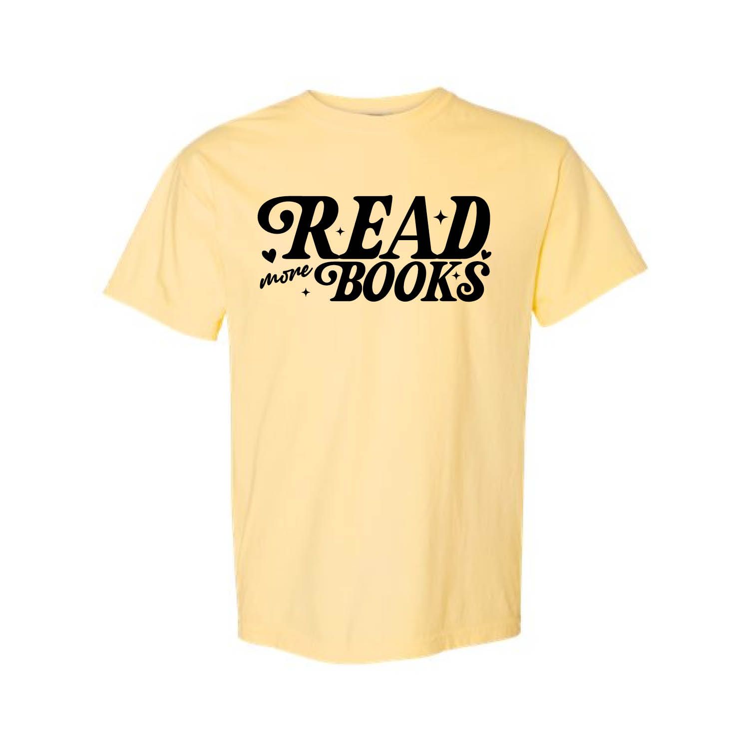 Customizable Read More Books Short Sleeve