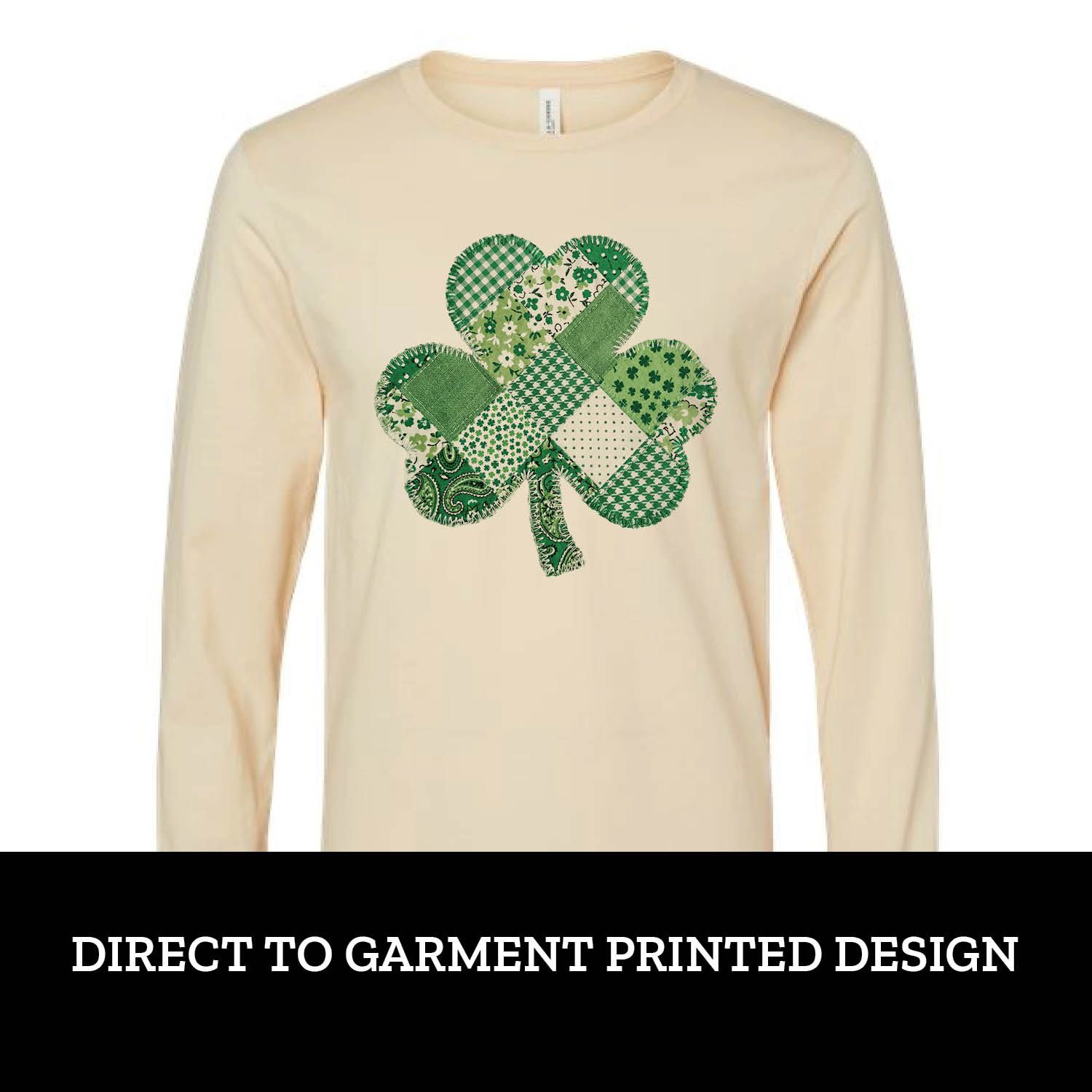 Patchwork Clover Long Sleeve