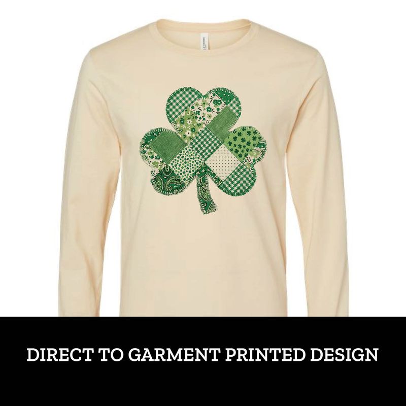 Patchwork Clover Long Sleeve