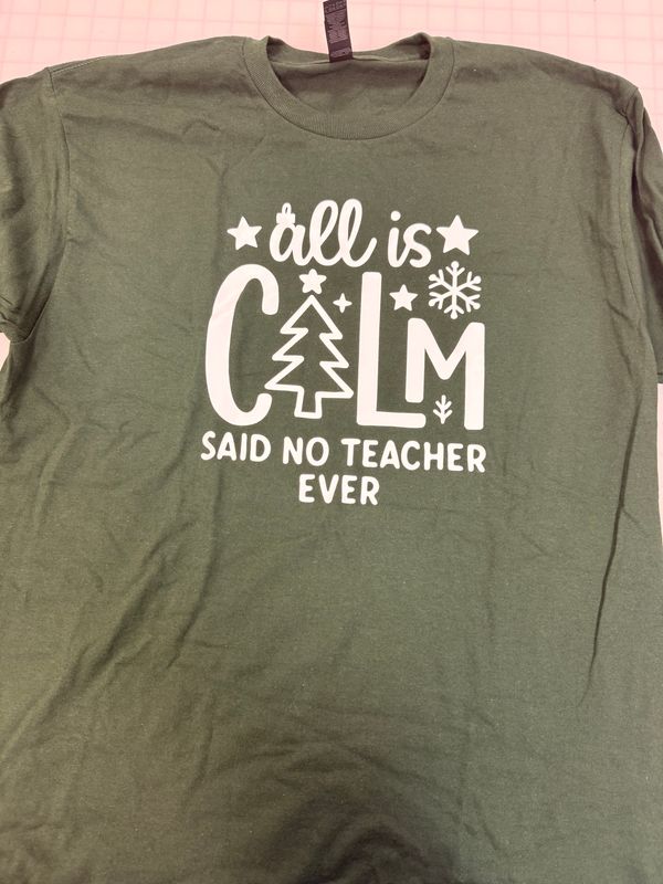 (L) All Is Calm - Long Sleeve Forrest