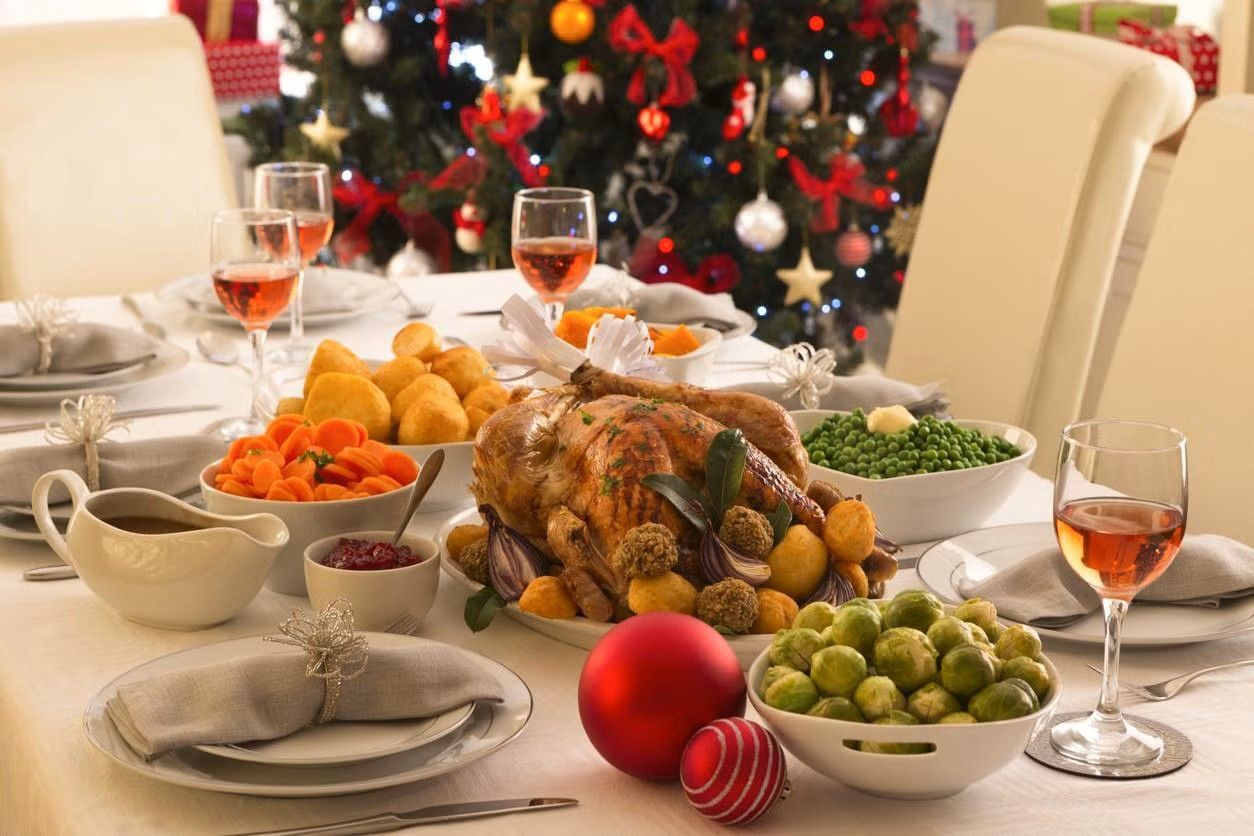 Three course Christmas lunch