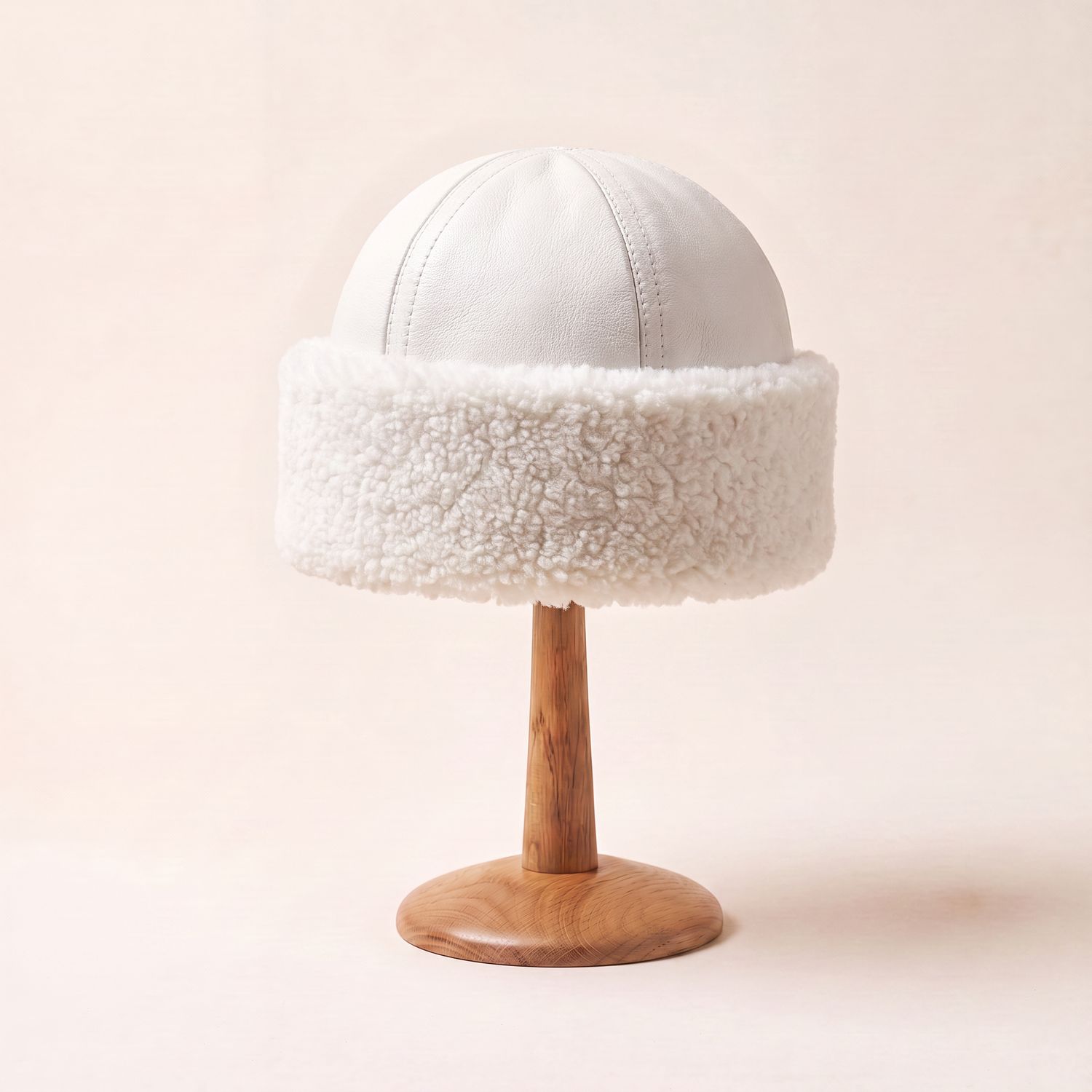 Ivory White | Shearling hat Ivory White | Shearling hat