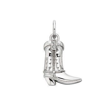 Sterling Cowboy Boot Pendant BER6356889