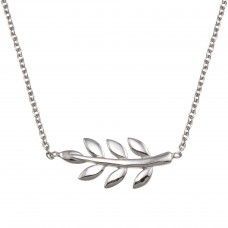 Sterling Leaf Necklace SIL6356899