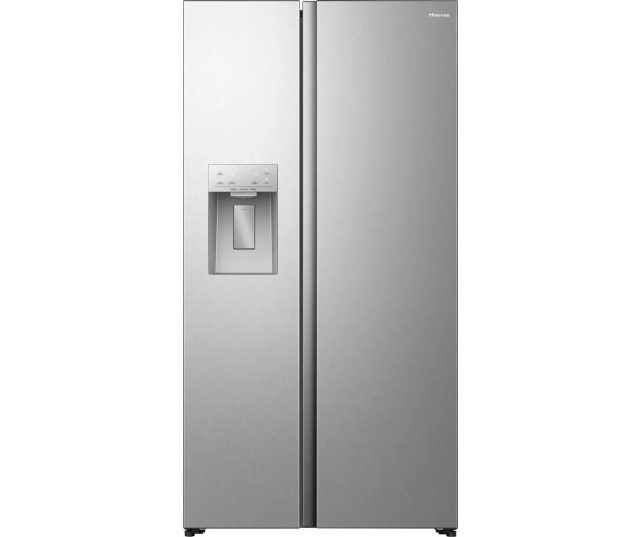 Hisense RS5P528STIE vrijstaande side-by-side koelkast rvs