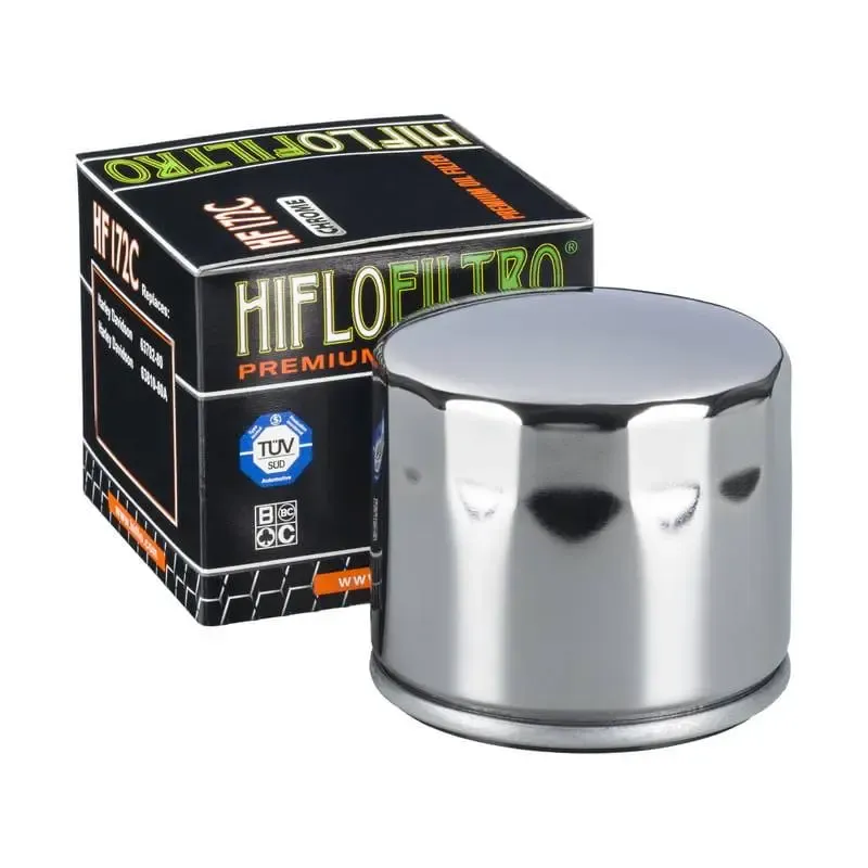 Filtro de aceite Hiflofiltro HF172C para Harley Davidson