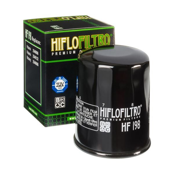 Filtro de aceite Hiflofiltro HF198 para Polaris / Victory