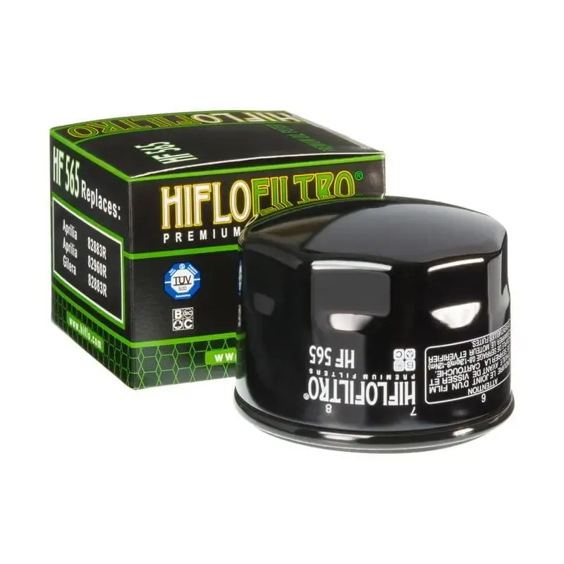 Filtro de aceite Hiflofiltro HF565 para Aprilia / Gilera  / Moto Guzzi