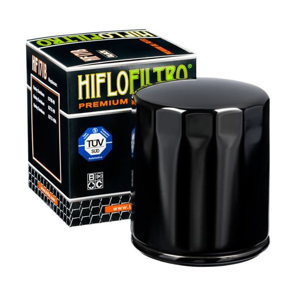 Filtro de aceite Hiflofiltro HF171B para Harley Davidson