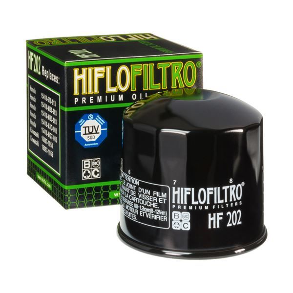 Filtro de aceite Hiflofiltro HF202 para Honda y Kawasaki