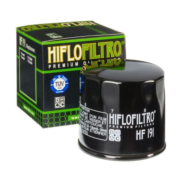 Filtro de aceite Hiflofiltro HF191 para Peugeot / Triumph