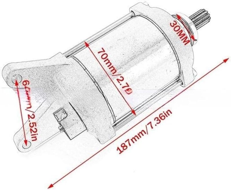 Motor de arranque para Honda NC / X-ADV / FORZA 750