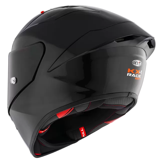 Casco KYT KX-1 RACE GP PLAIN MATT BLACK