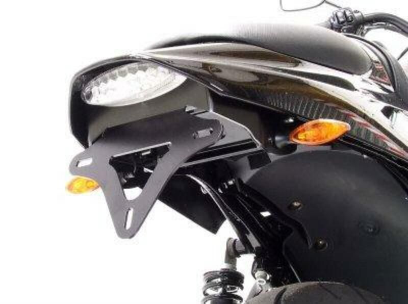 Porta matrículas R&G RACING para Harley Davidson XR1200 2008 en adelante / Buell 1125CR