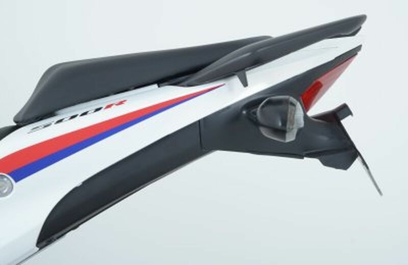 Porta matrículas R&G RACING para Honda CBR500R/F 2013-2015, CB500X/400X 2013 en adelante