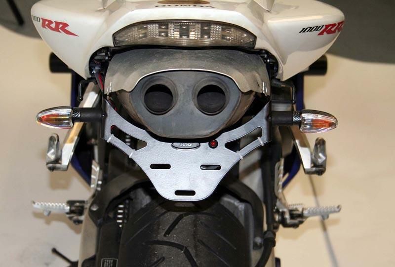 Porta matrículas R&G RACING para Honda CBR600RR 2003-2006 / CBR100RR 2004-2007