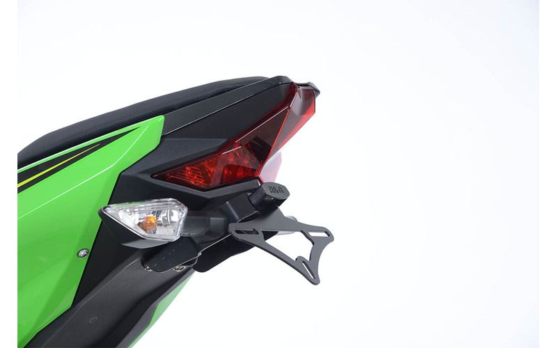 Porta matrículas R&G RACING para Kawasaki Ninja 400 / Ninja 250 2018 en adelante, Z400 / Z250 2019 en adelante