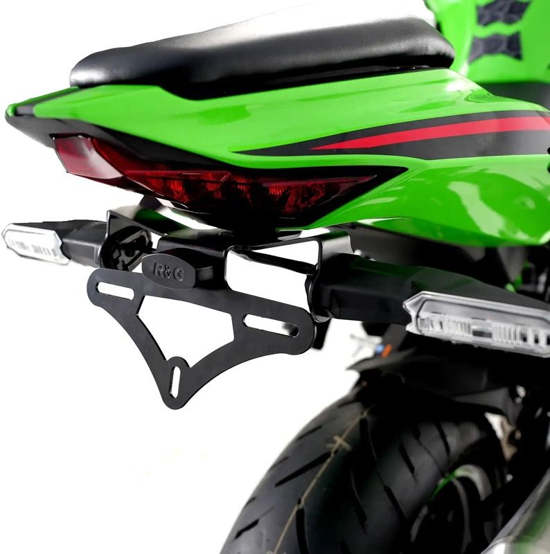 Porta matrículas R&G RACING para Kawasaki ZX-4R/RR/SE 2023 en adelante