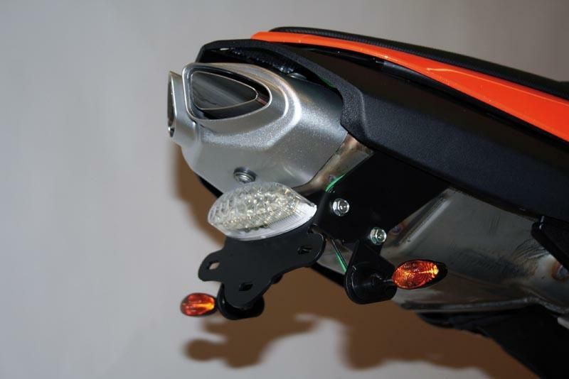 Porta matrículas R&G RACING para Kawasaki ZX-6R 2007-2008