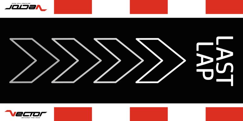 VECTOR Alfombra de Paddock PRO - FIM - 200 x 100 cm - LAST LAP