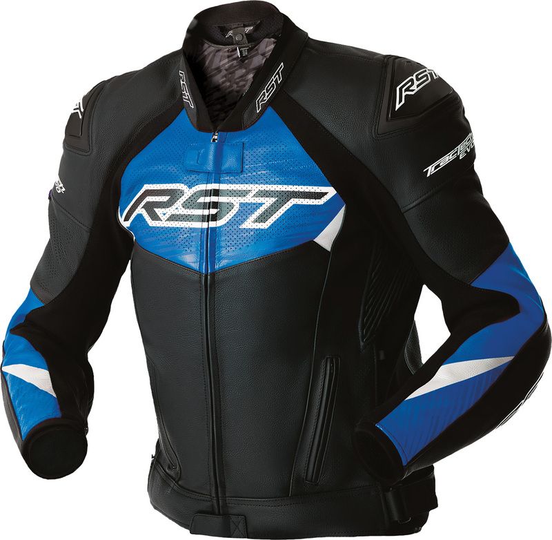 Chaqueta de cuero RST Tractech Evo D3O Certificación AA Chaqueta de cuero RST Tractech Evo D3O Certificación AA
