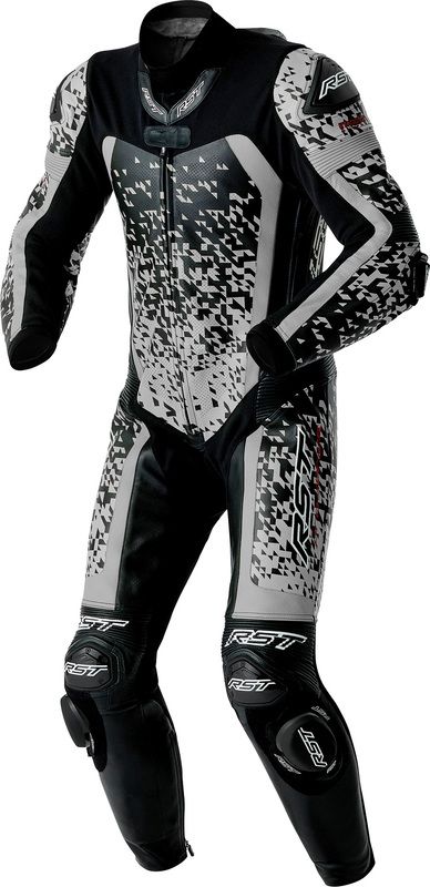 Mono RST Pro Series D3O Airbag Leather Suit - Black/Grey Certificación CE: AAA Mono RST Pro Series D3O Airbag Leather Suit - Black/Grey Certificación CE: AAA