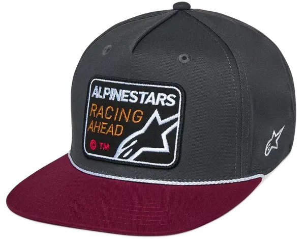 Gorra ALPINESTARS HAT FLT BILL SNAPBACK INTUITIVE GREY/RED OS