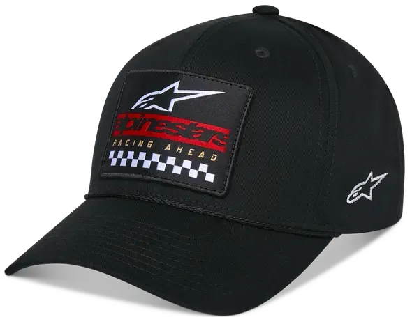 Gorra ALPINESTARS HAT CRV BILL SNAPBACK MATRIX BLACK OS