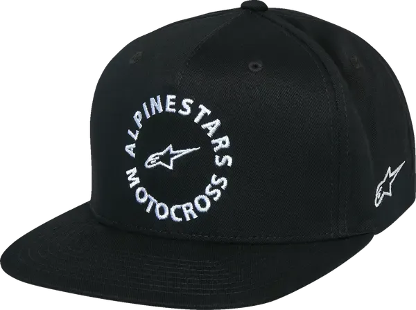 Gorra ALPINESTARS HAT FLT BILL SNAPBACK MX BLACK OS