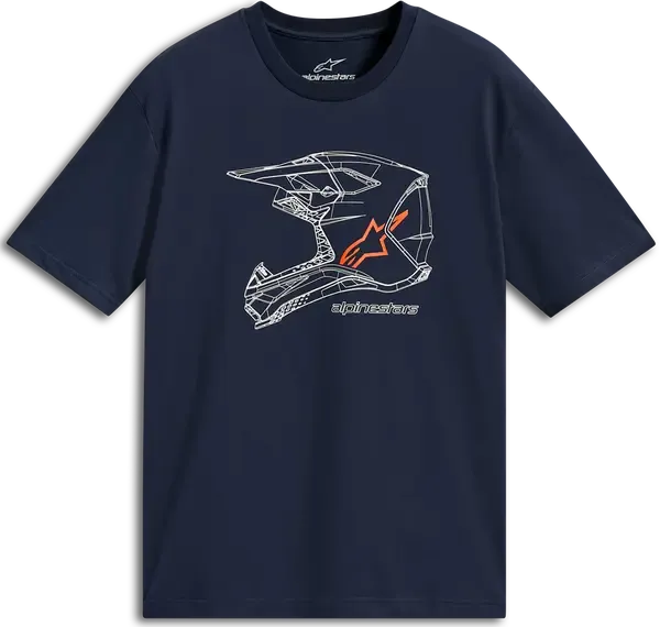 Camiseta Alpinestars MX Helmet CSF