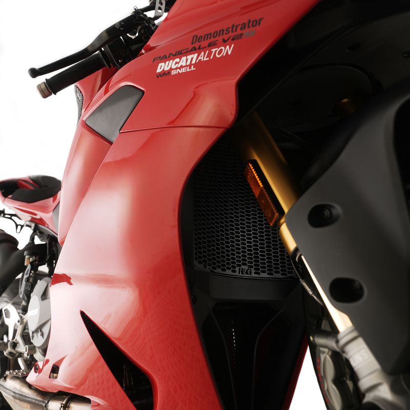 Protector de radiador R&G RACING Ducati Panigale V2(S) '25- Protector de radiador R&G RACING Ducati Panigale V2(S) '25-