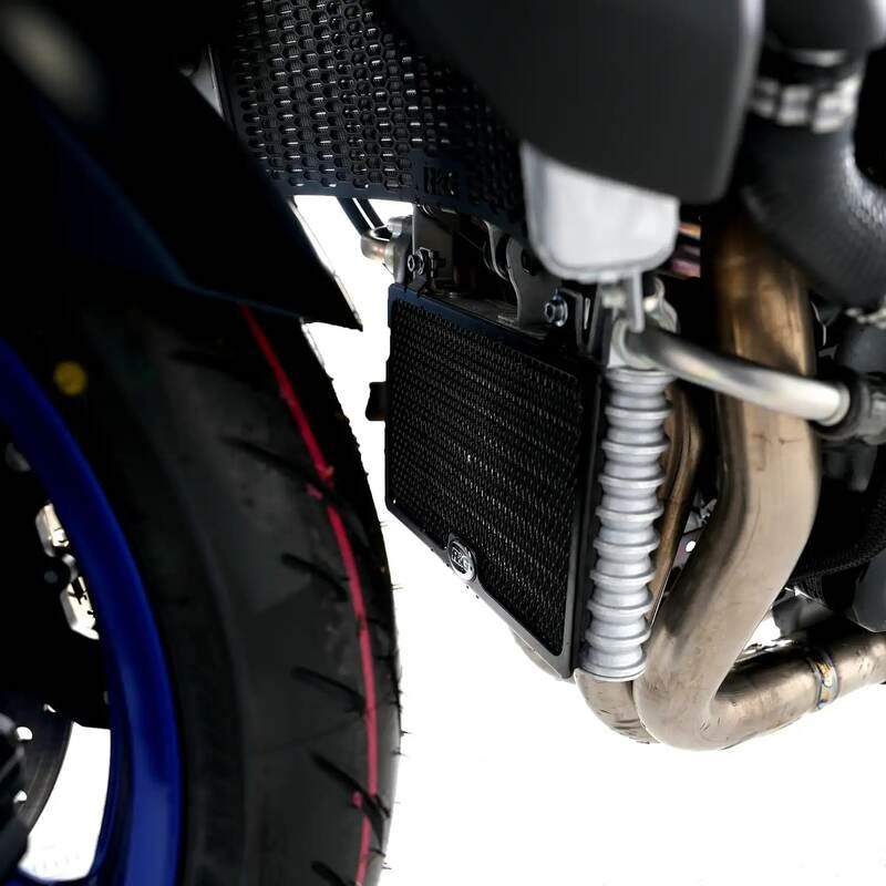 Protector de radiador de aceite R&G RACING Pro - aluminio Yamaha MT-10
