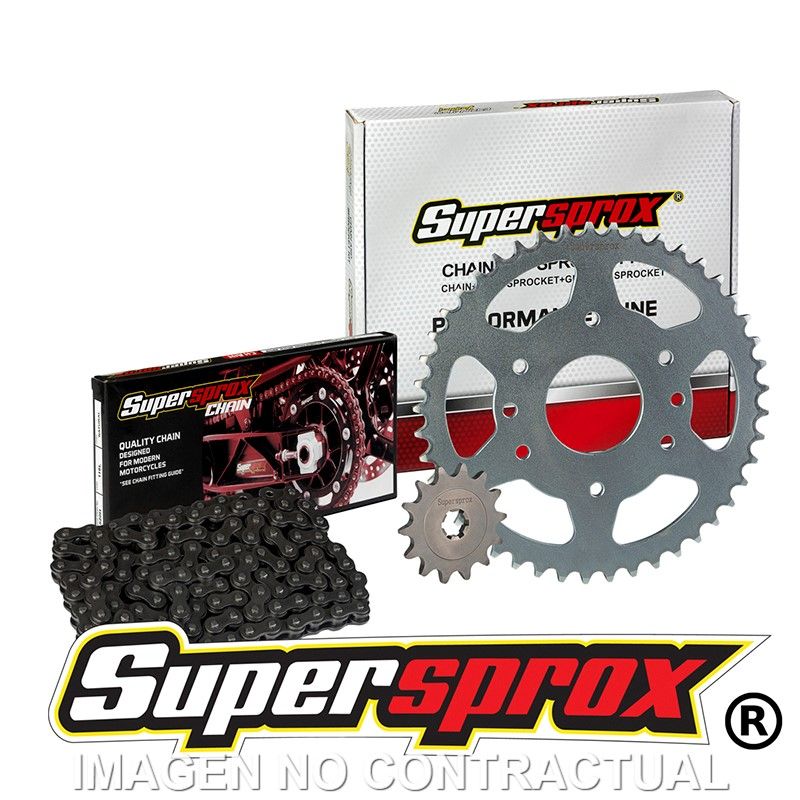KIT TRANSMISION SUPERSPROX DERBI XTREME 50 KIT TRANSMISION SUPERSPROX DERBI XTREME 50
