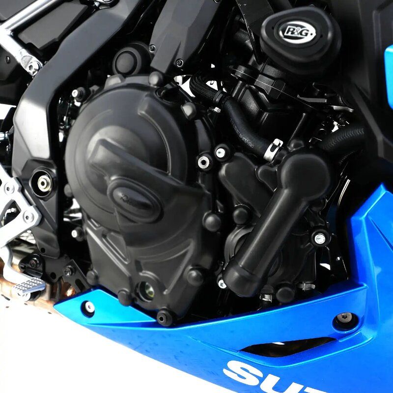 Cubrecárter derecho R&G RACING para SUZUKI V-STROM 800 DE / GSX-8 Cubrecárter derecho R&G RACING para SUZUKI V-STROM 800 DE / GSX-8