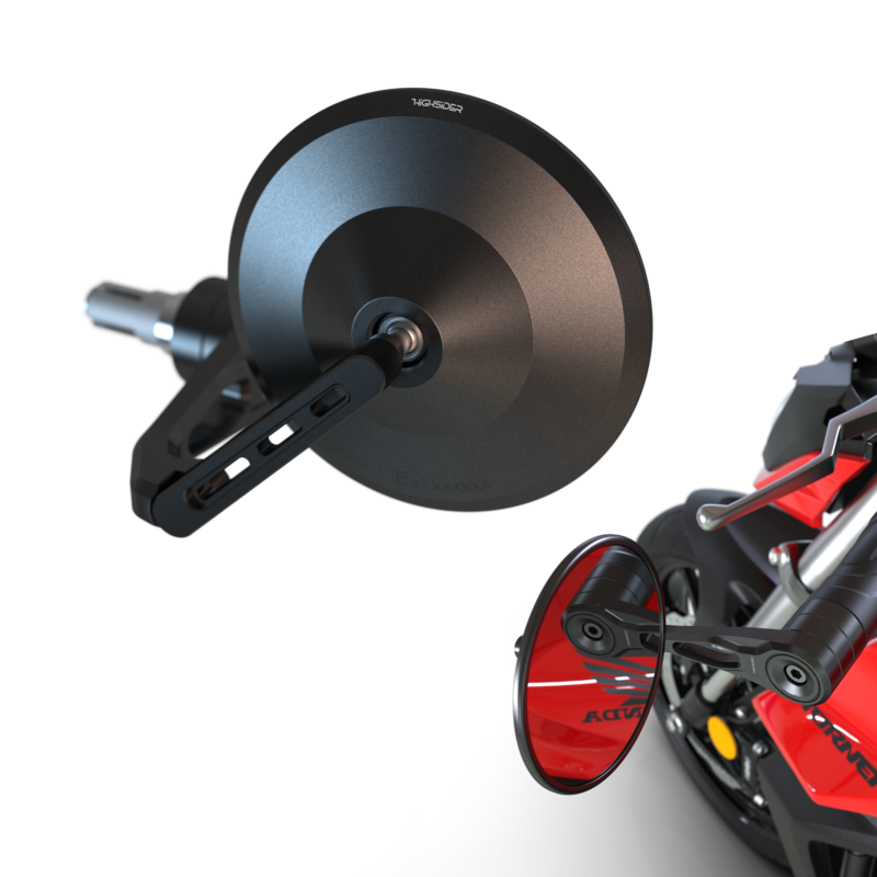 Retrovisor para extremos de manillar HIGHSIDER pro Montana-BLAST Force-Evo Homologado Retrovisor para extremos de manillar HIGHSIDER pro Montana-BLAST Force-Evo Homologado