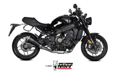 Escape completo homologado Mivv DELTA RACE en Acero negro para YAMAHA XSR 900 25-26