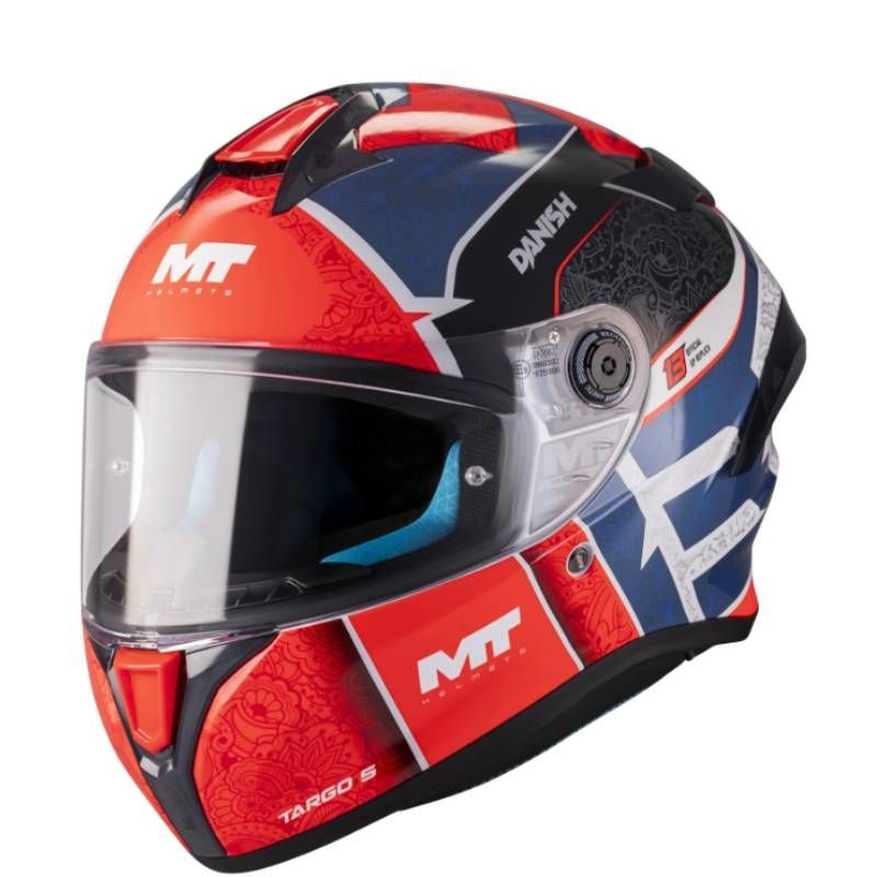 Casco MT Helmets Targo S Danish 26 Season C5 + Pantala Ahumada Casco MT Helmets Targo S Danish 26 Season C5 + Pantala Ahumada