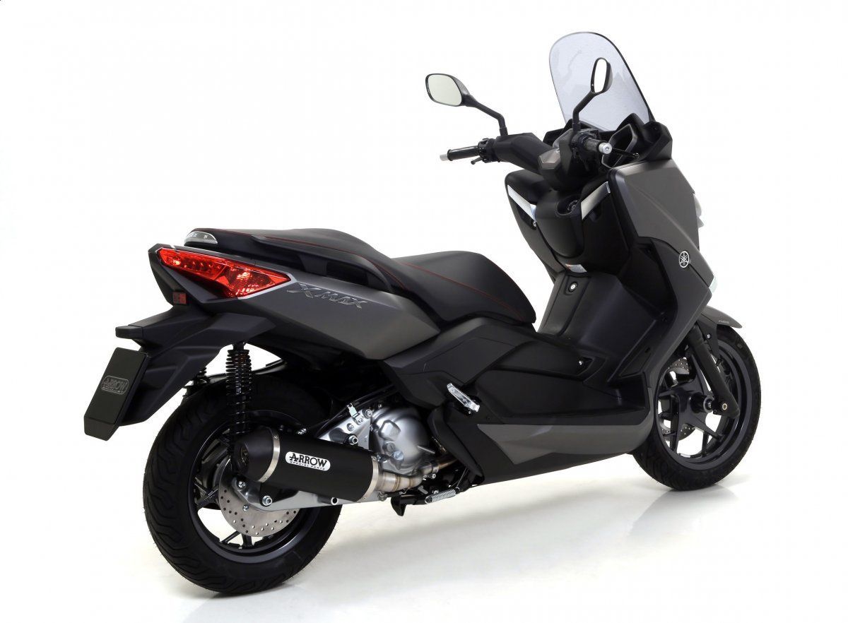 Escape ARROW Urban homologado en aluminio negro para YAMAHA X-MAX 250 09-16 Escape ARROW Urban homologado en aluminio negro para YAMAHA X-MAX 250 09-16