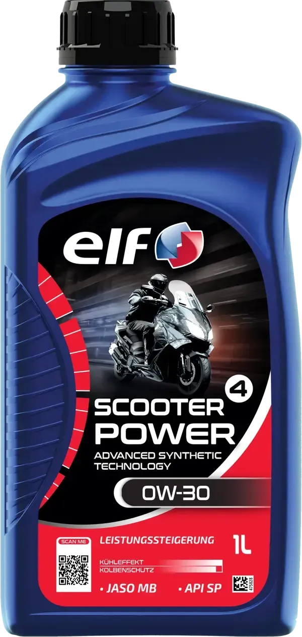 Elf Aceite Scooter 4 Power 0W-30 DE ADV SYN 1l