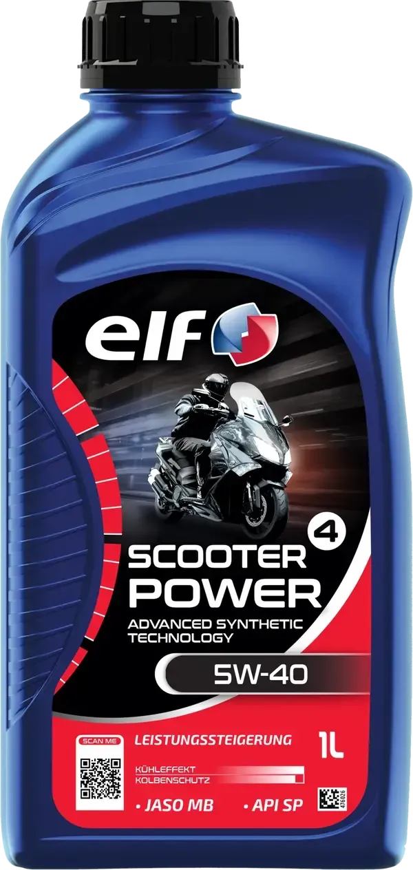Elf Aceite Scooter 4 Power 5W-40 DE ADV SYN 1l