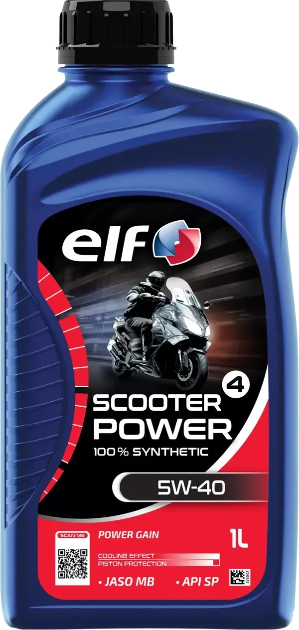 Elf Aceite Scooter 4 Power 5W-40 SYN 1l