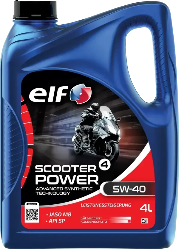 Elf Aceite Scooter 4 Power 5W-40 DE ADV SYN