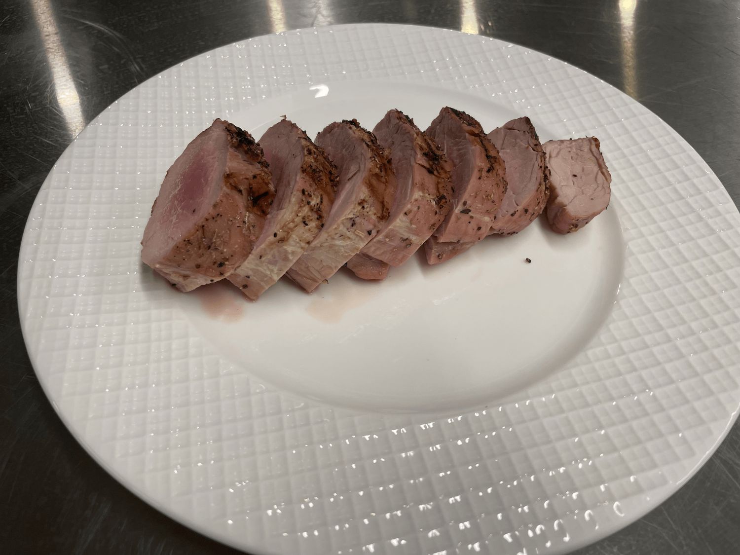 Grilled Pork Tenderloin with Chef K's Potato Salad and Baked Beans Grilled Pork Tenderloin with Chef K's Potato Salad and Baked Beans