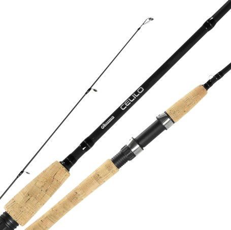 Okuma Celilo Trout Rod UL 2-6lb 6' spin 2pc  CE-S-602Ulb