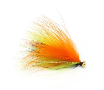Challanger Maribou Jig 1/16oz Gold Head/Black  CSJ116-GHBCORB