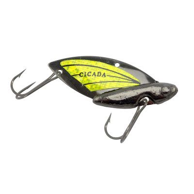 Reef Runner Cicada 1/4oz Black Nickle/Chart  30301