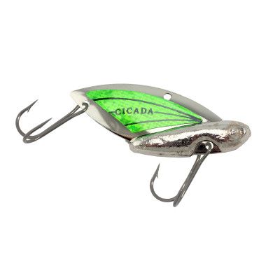 Reef Runner Cicada 1/4oz Nickel/Green  30102