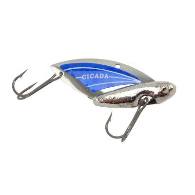 Reef Runner Cicada 1/4oz Nickel/Blue  30105
